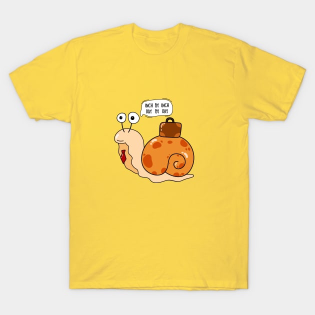 Snail and work T-Shirt by My Happy-Design